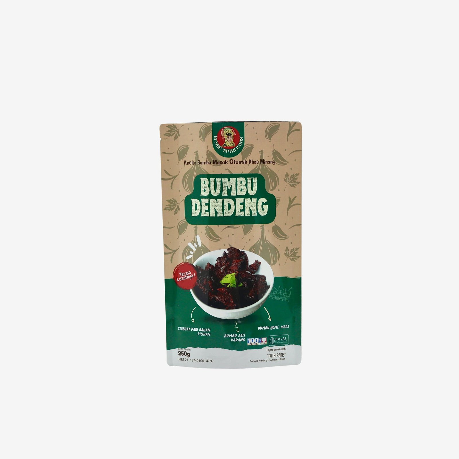 Kemasan rendang matang